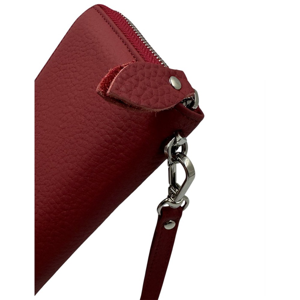 Domus 313 Δερμάτινο Γυναικείο Πορτοφόλι Κόκκινο Wallets