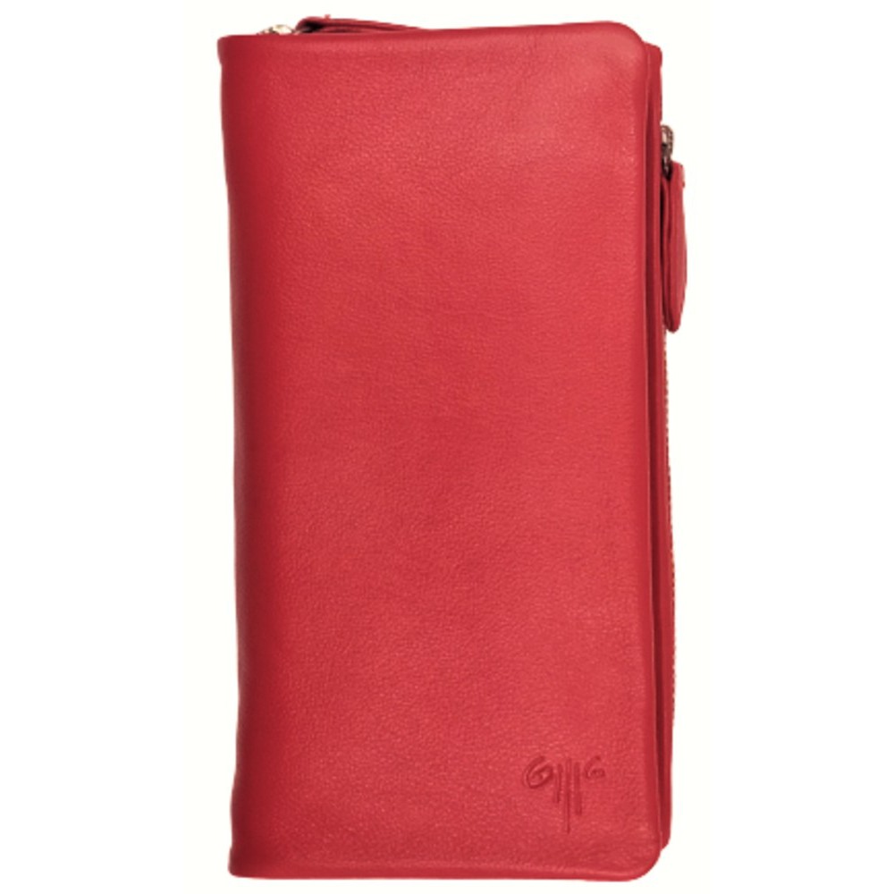 Kion Δέρμα πορτοφόλι μεγάλο 3790 κόκκινο Πορτοφόλια