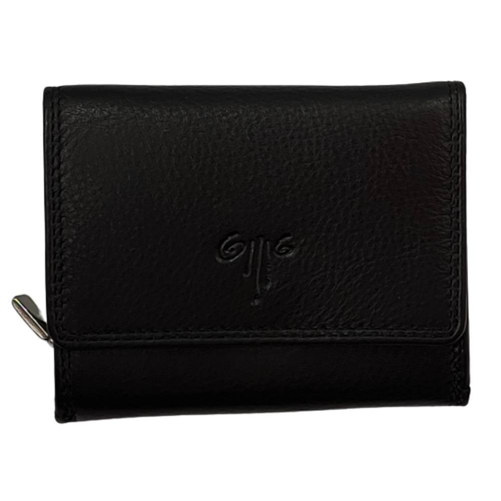 Γυναικείο Πορτοφόλι δέρμα kion 335 μαύρο Wallets