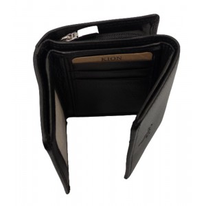 Γυναικείο Πορτοφόλι δέρμα kion 335 μαύρο Wallets