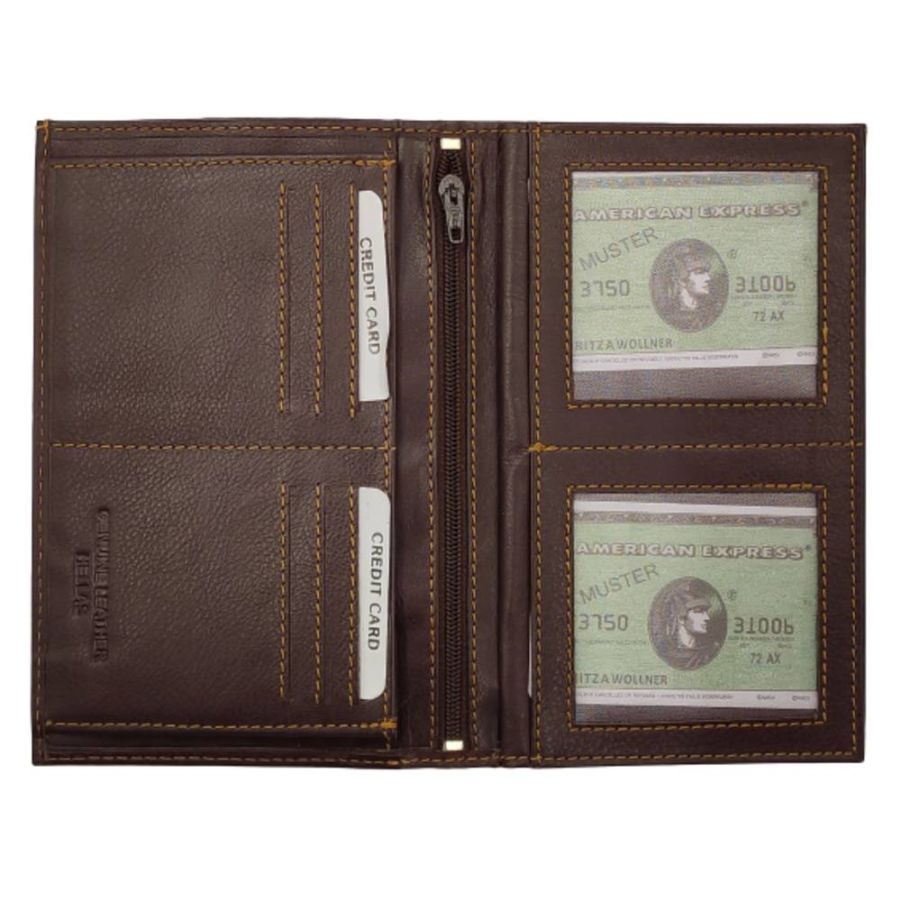 ΠΟΡΤΟΦΟΛΙ ΔΕΡΜΑ KAPPA 4301 ΚΑΦΕ Πορτοφόλια