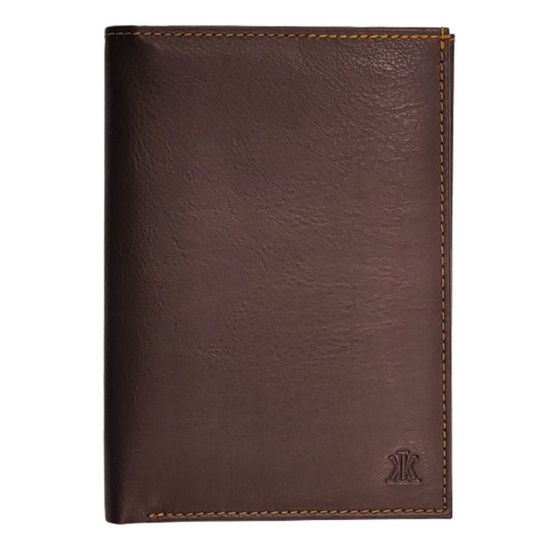 Ανδρικό πορτοφόλι KAPPA 4300 δέρμα καφέ Kappa wallets