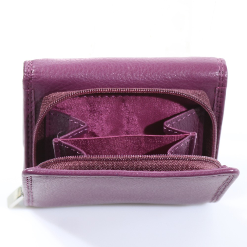 Γυναικείο Πορτοφόλι δέρμα kion 335 Λιλά Πορτοφόλια