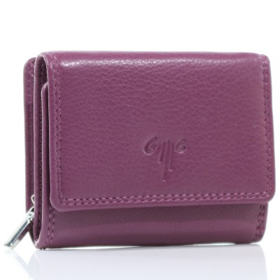 Γυναικείο Πορτοφόλι δέρμα kion 335 Λιλά
