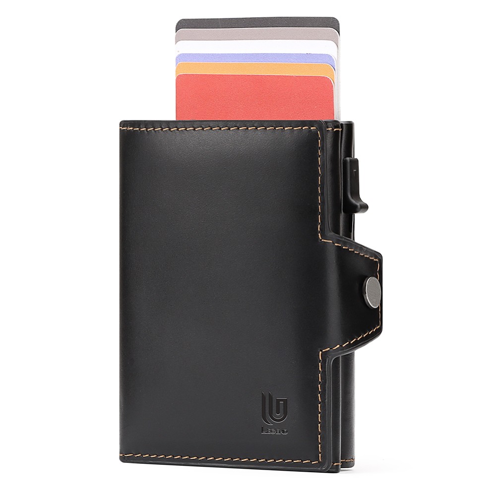 Legend LGDW-221 Δερμάτινο Πορτοφόλι RFID Μαύρο Πορτοφόλια