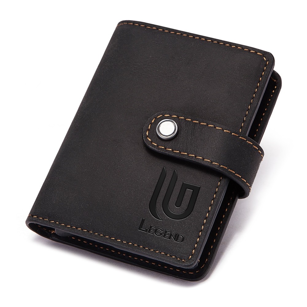 Legend LGDW-225 Leather Wallet with RFID Black Wallets