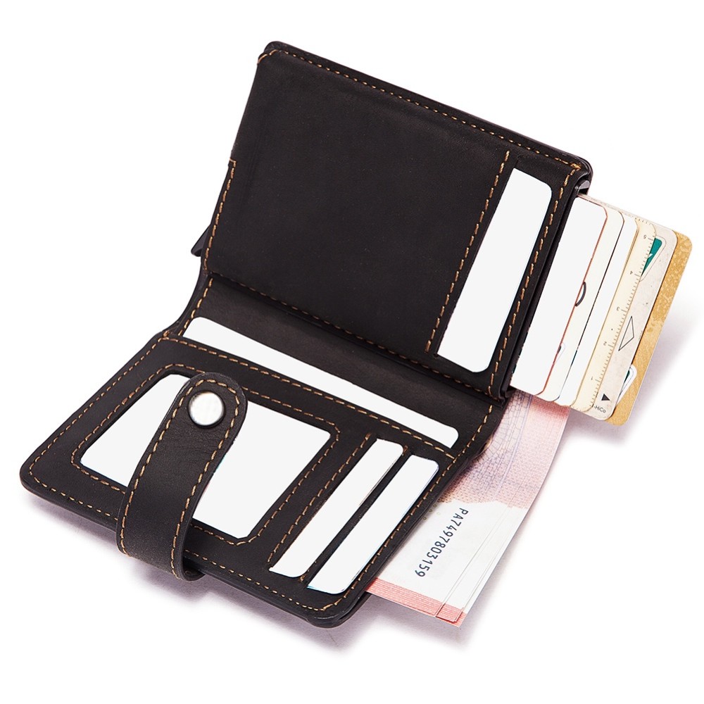 Legend LGDW-225 Leather Wallet with RFID Black Wallets