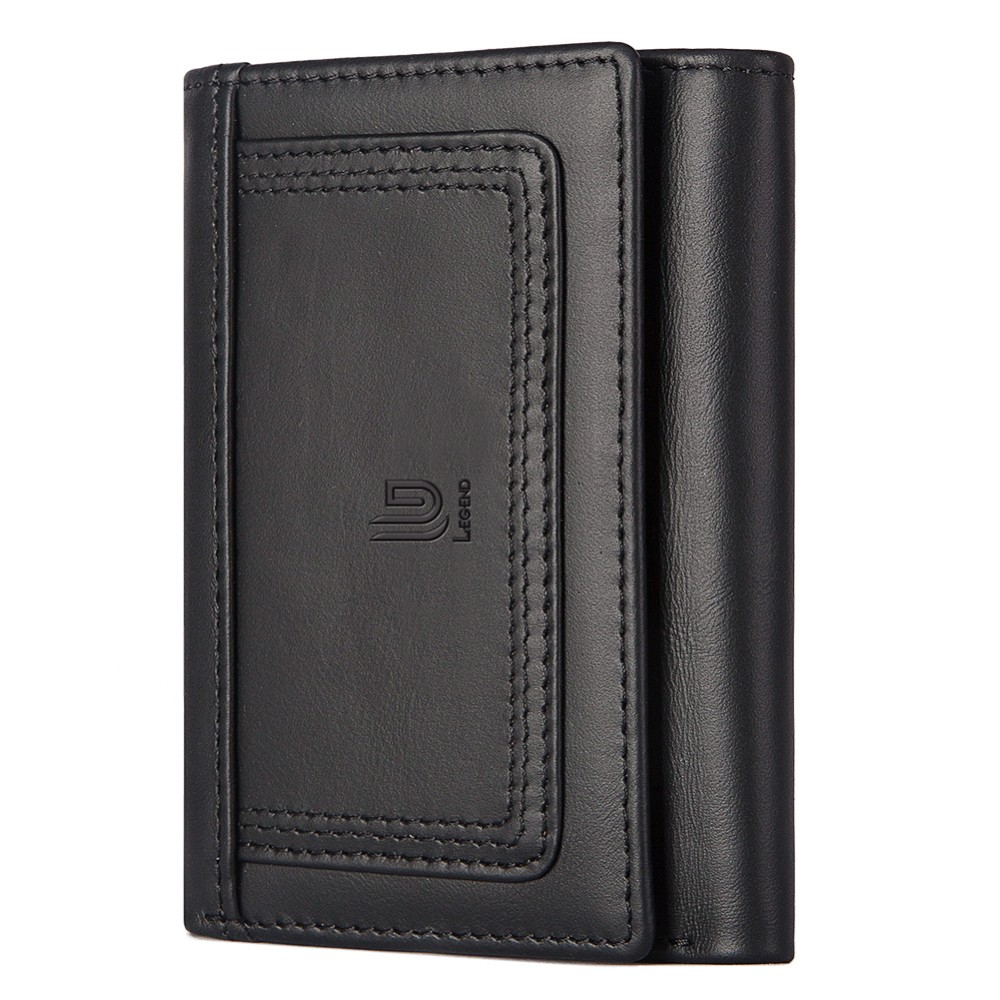Legend LGGW-226 Leather Wallet with RFID Black Wallets