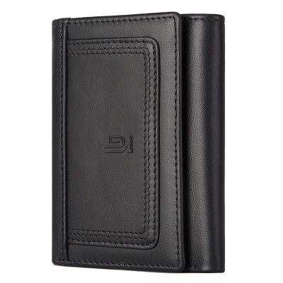 Legend LGGW-226 Leather Wallet with RFID Black