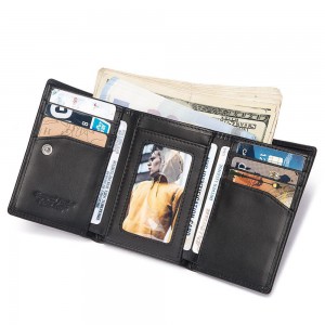 Legend LGGW-226 Leather Wallet with RFID Black Wallets