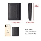 Legend LGGW-226 Δερμάτινο Πορτοφόλι με RFID Μαύρο 2