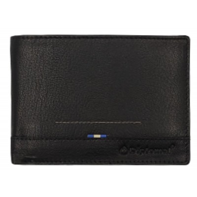 Diplomat MN111 Ανδρικό Πορτοφόλι με RFID Μαύρο