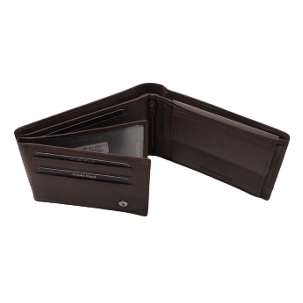 Diplomat MN111 Ανδρικό Πορτοφόλι με RFID Καφέ Wallets
