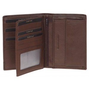 Diplomat MN114 Ανδρικό Πορτοφόλι Καφέ Wallets