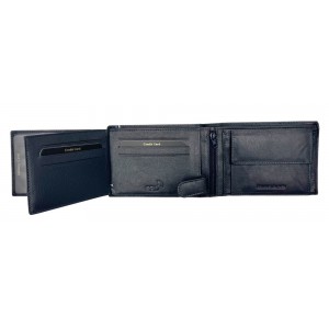 Diplomat MN117 Ανδρικό Πορτοφόλι με RFID Μπλε Wallets