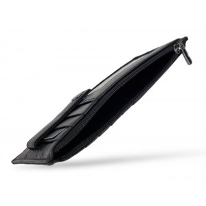 Diplomat MN446 Δερμάτινο Ανδρικό Πορτοφόλι Καρτών με RFID Μαύρο Πορτοφόλια