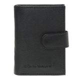 Diplomat MN714 Card Holder Δερμάτινο Πορτοφόλι Καρτών με RFID Μαύρο 1