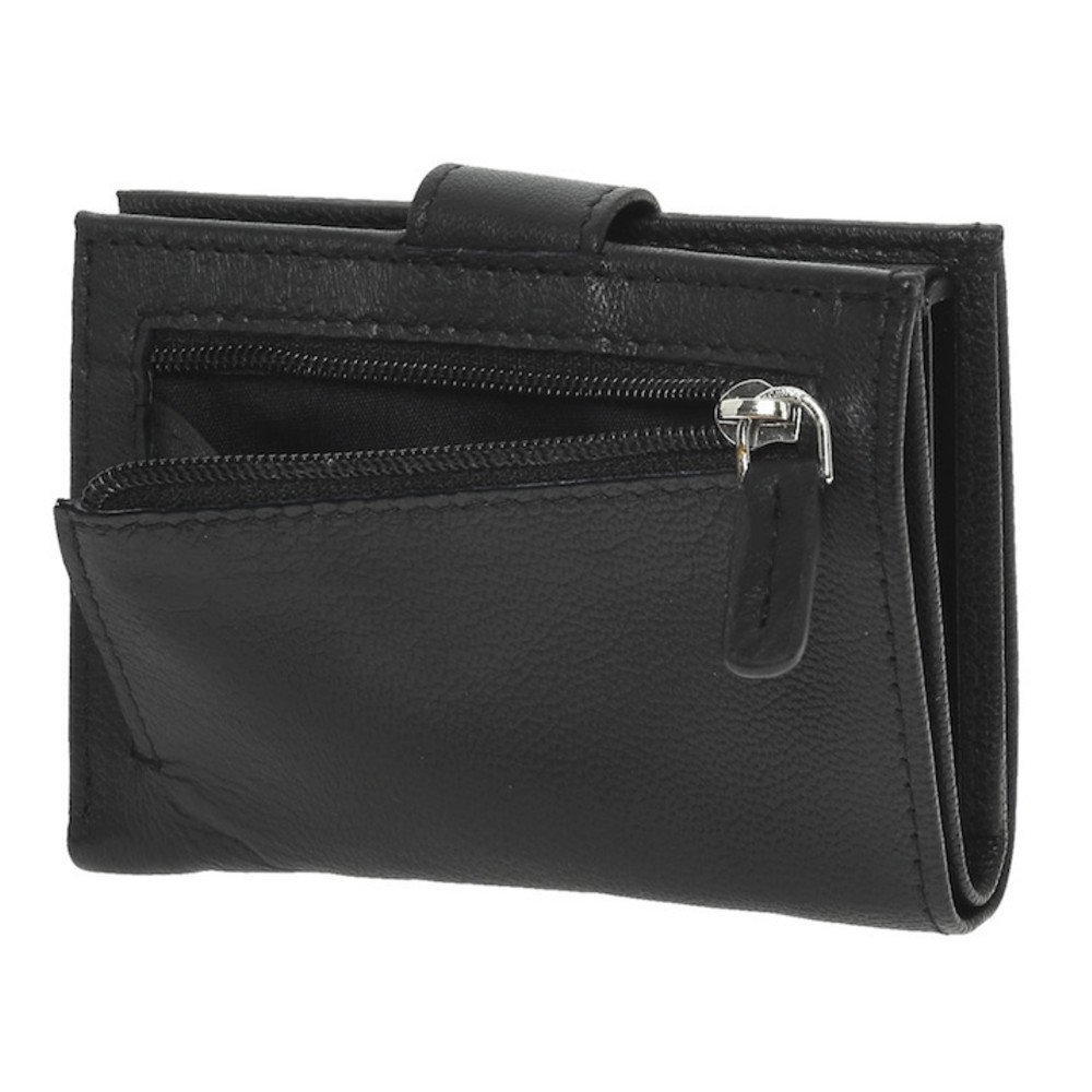 Diplomat MN714 Card Holder Δερμάτινο Πορτοφόλι Καρτών με RFID Μαύρο Πορτοφόλια