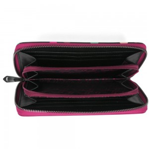 VUCH Γυναικείο Πορτοφόλι Niky Φούξια Dots Πορτοφόλια