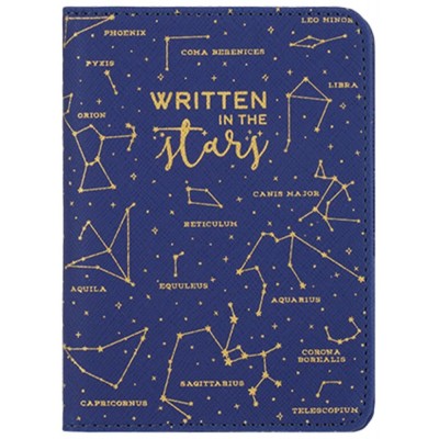 Legami Milano PH0033 STARS Θήκη Διαβατηρίου με RFID Μπλε