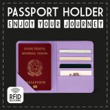 Legami Milano PH0034 Daisy Θήκη Διαβατηρίου με RFID Λιλά 4