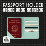 Legami Milano PH0035 Flowers Θήκη Διαβατηρίου με RFID Πολύχρωμη 2
