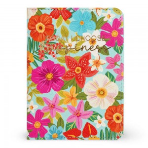 Legami Milano PH0035 Flowers Θήκη Διαβατηρίου με RFID Πολύχρωμη Πορτοφόλια