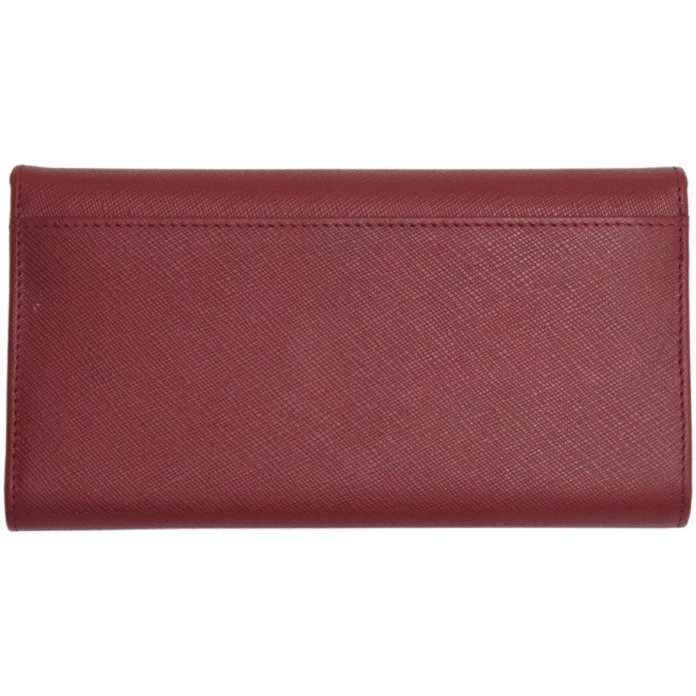 7.Dots Saturn-75-018 Women's Leather Wallet Red Wallets
