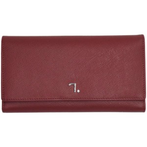 7.Dots Saturn-75-018 Women's Leather Wallet Red Wallets