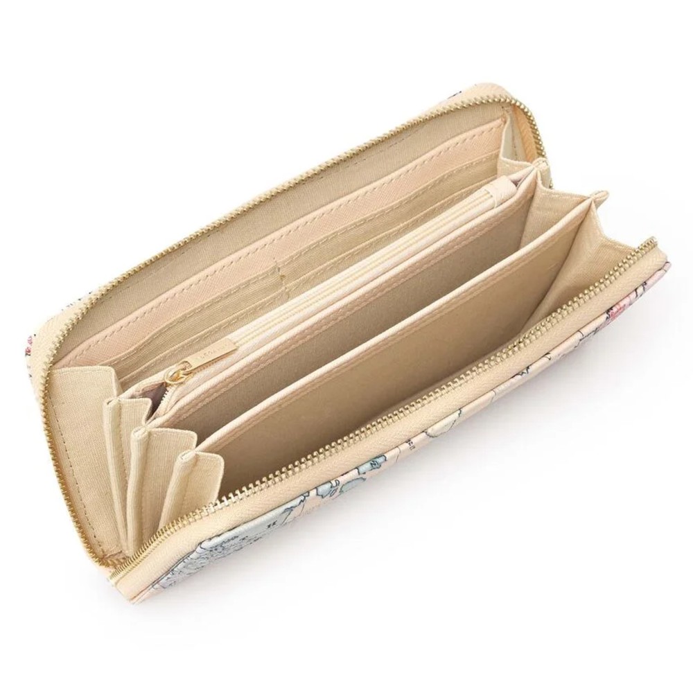 Legami Milano WALL0001 Γυναικείο Πορτοφόλι TRAVEL Μπεζ Wallets