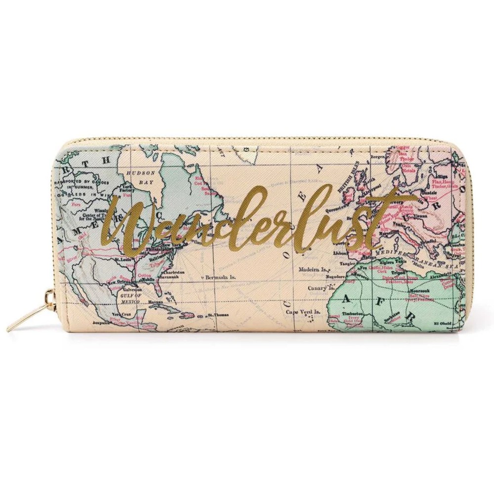 Legami Milano WALL0001 Γυναικείο Πορτοφόλι TRAVEL Μπεζ Wallets