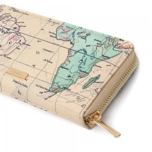 Legami Milano WALL0001 Γυναικείο Πορτοφόλι TRAVEL Μπεζ Wallets