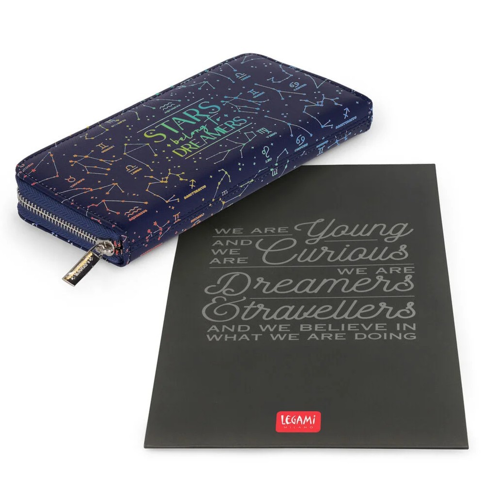 Legami Milano WALL0015 Γυναικείο Πορτοφόλι STARS Μπλε Πορτοφόλια