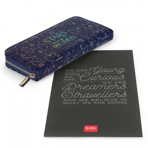 Legami Milano WALL0015 Γυναικείο Πορτοφόλι STARS Μπλε Πορτοφόλια