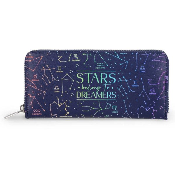 Legami Milano WALL0015 Γυναικείο Πορτοφόλι STARS Μπλε