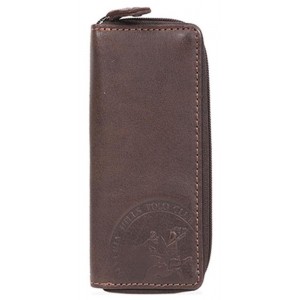 Beverly Hills Polo Club BH-1198 Δέρμα Κλειδοθήκη καφέ