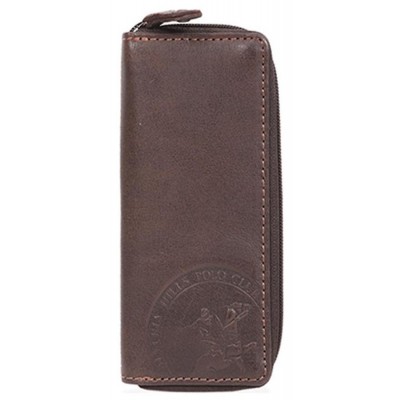 Beverly Hills Polo Club BH-1198 Δέρμα Κλειδοθήκη καφέ