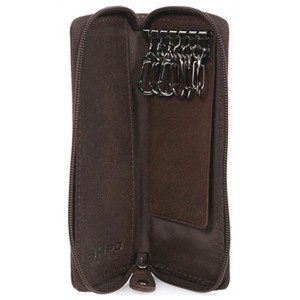 Beverly Hills Polo Club BH-1198 Δέρμα Κλειδοθήκη καφέ