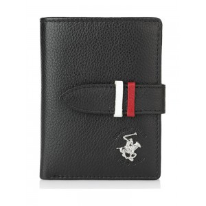 Beverly Hills Polo Club BH-1354 Γυναικείο Πορτοφόλι Καρτοθήκη Μαύρη Wallets