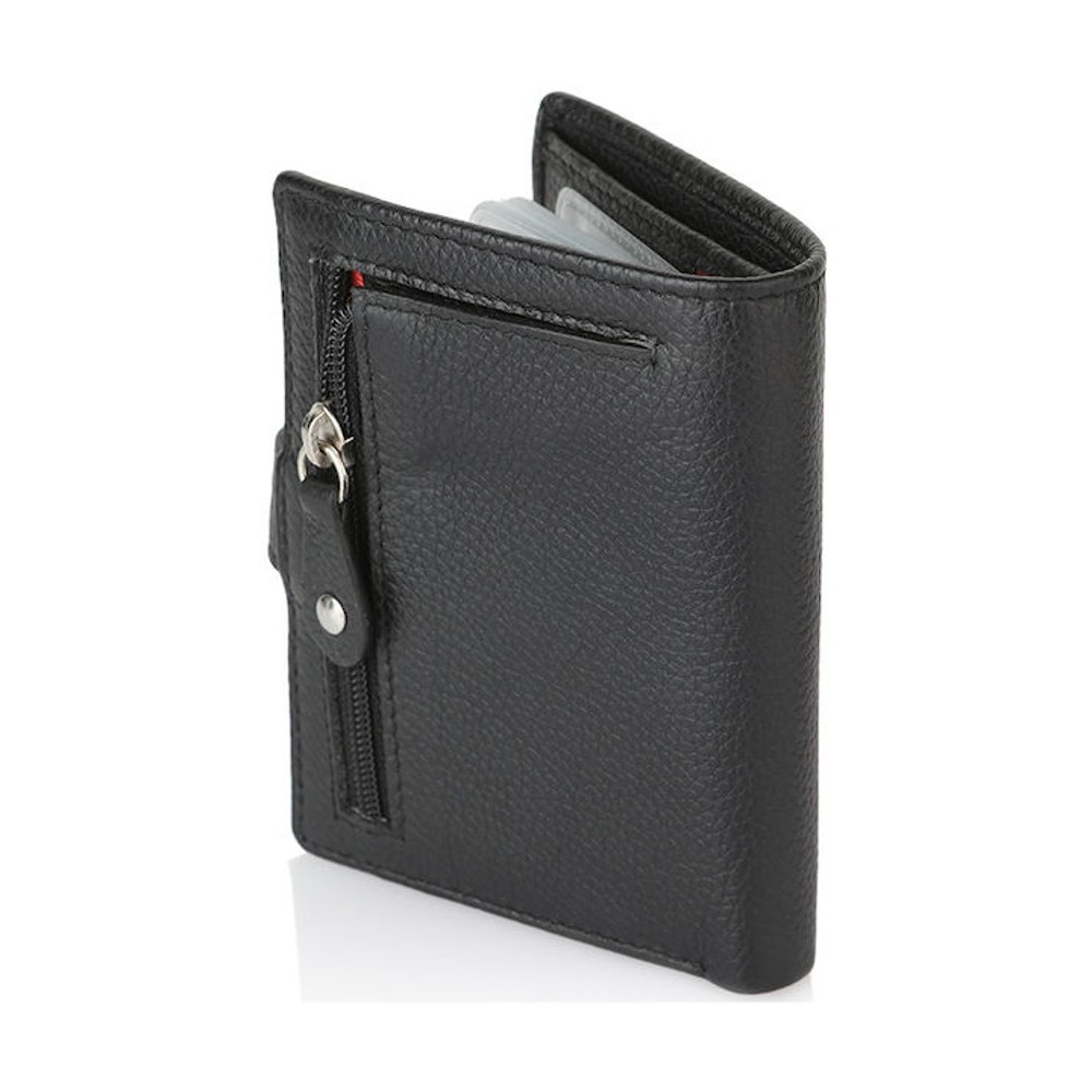 Beverly Hills Polo Club BH-1354 Γυναικείο Πορτοφόλι Καρτοθήκη Μαύρη Wallets