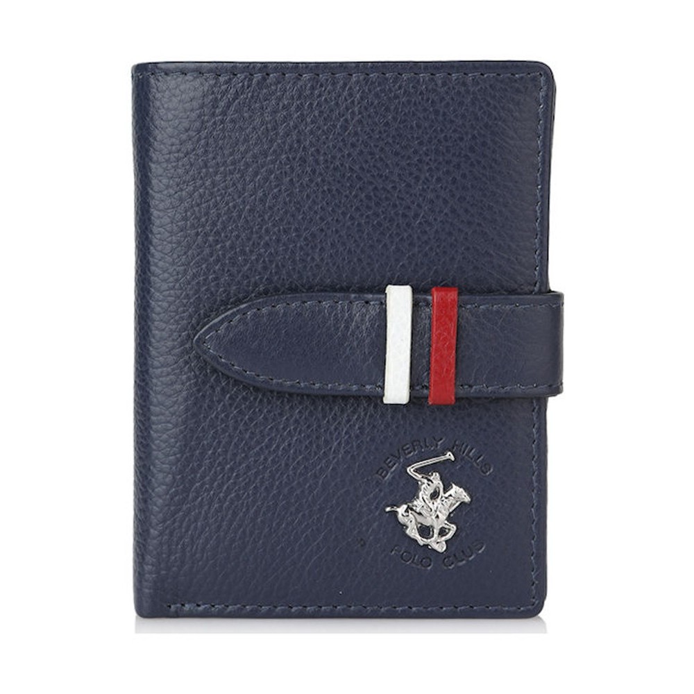 Beverly Hills Polo Club BH-1354 Γυναικείο Πορτοφόλι Καρτοθήκη μπλε Wallets