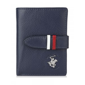 Beverly Hills Polo Club BH-1354 Γυναικείο Πορτοφόλι Καρτοθήκη μπλε Wallets