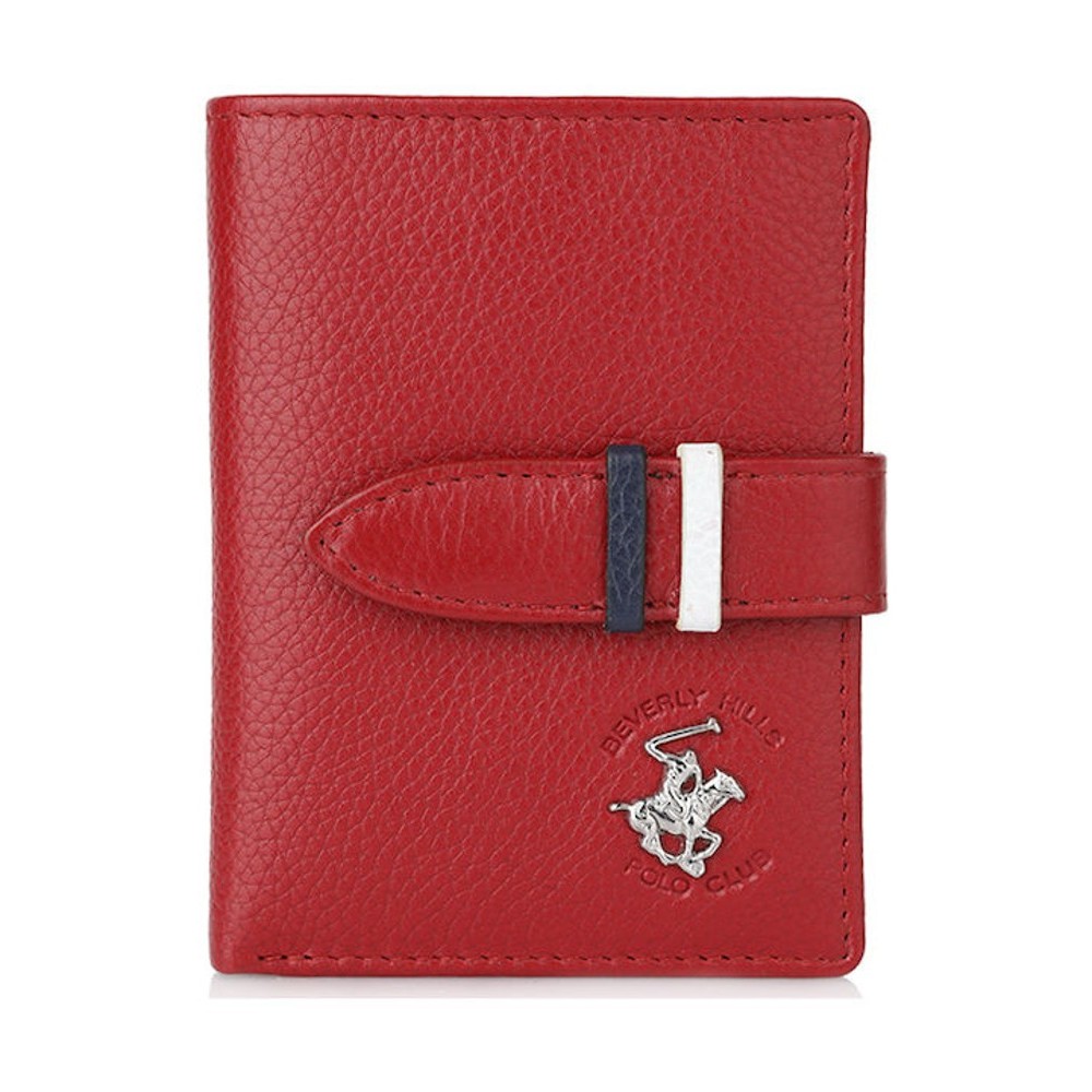 Beverly Hills Polo Club BH-1354 Γυναικείο Πορτοφόλι Καρτοθήκη κόκκινη Wallets