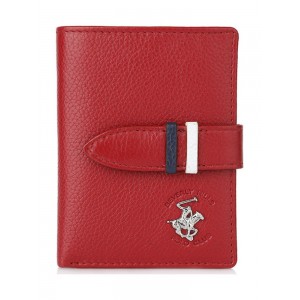 Beverly Hills Polo Club BH-1354 Γυναικείο Πορτοφόλι Καρτοθήκη κόκκινη Wallets