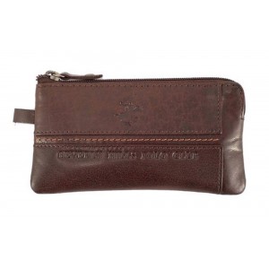 Beverly Hills Polo Club Δερμάτινη Κλειδοθήκη BH-1565 Καφέ Πορτοφόλια
