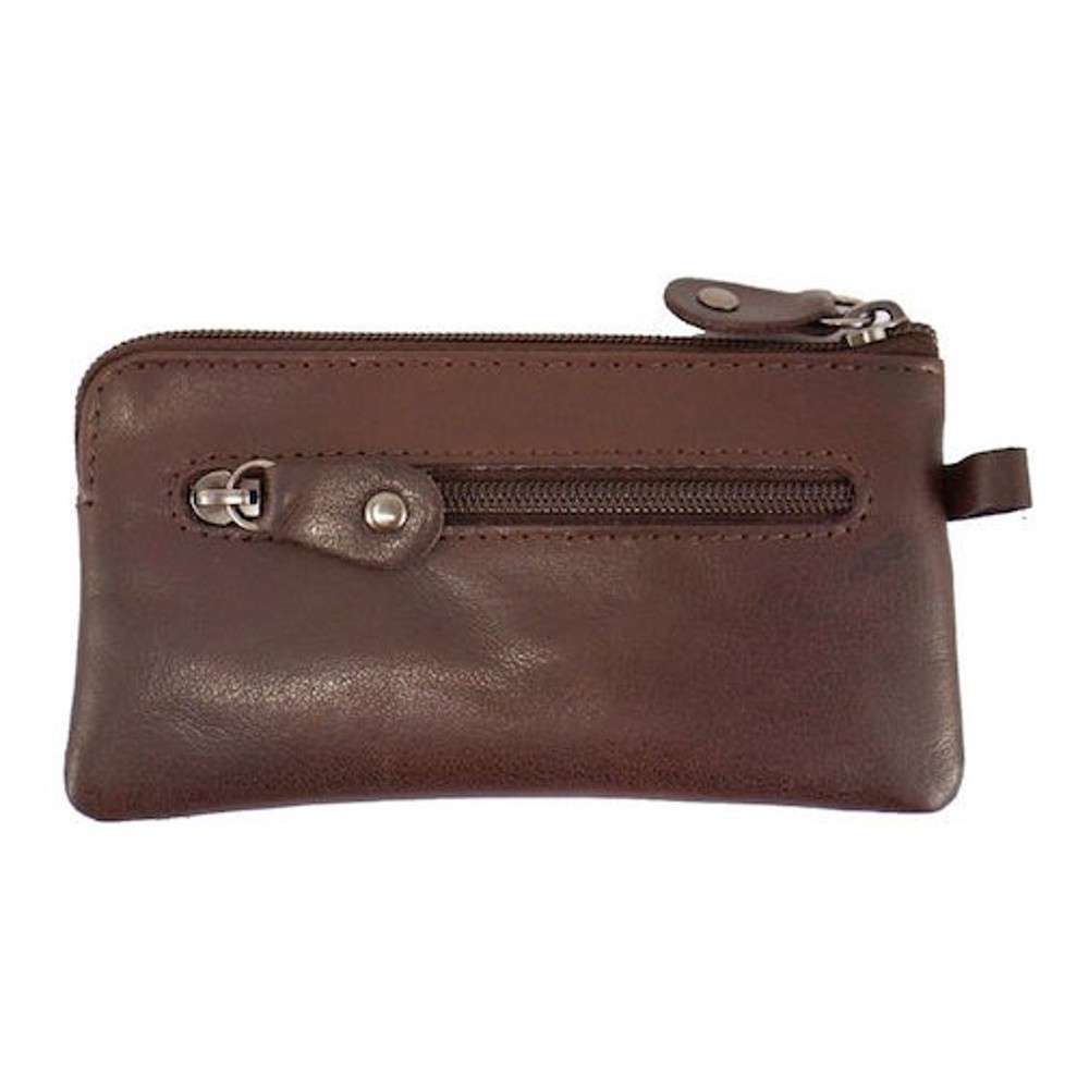 Beverly Hills Polo Club Δερμάτινη Κλειδοθήκη BH-1565 Καφέ Πορτοφόλια