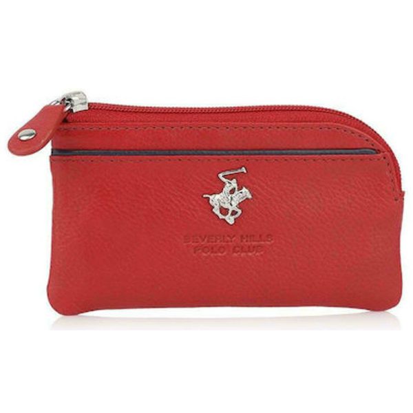 Beverly Hills Polo Club BH-1574 Μικρό Γυναικείο Πορτοφόλι κόκκινο