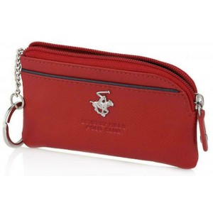 Beverly Hills Polo Club BH-1574 Μικρό Γυναικείο Πορτοφόλι κόκκινο Wallets