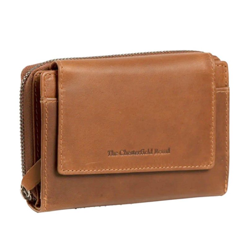 The Chesterfield Brand C08.017231 Δερμάτινο Γυναικείο Πορτοφόλι με RFID Ταμπά The Chesterfield