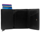 The Chesterfield Brand C08.038000 Card Holder Δερμάτινο Πορτοφόλι Καρτών με RFID Μαύρο 4